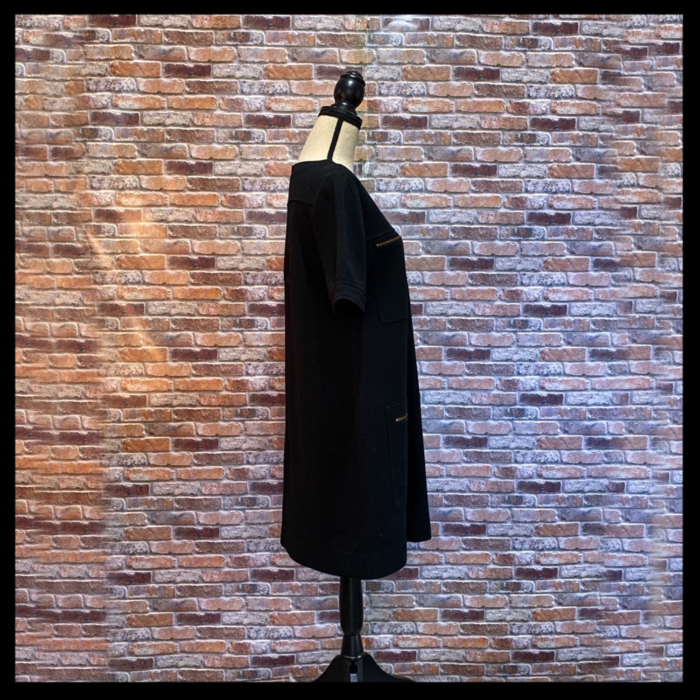 J. Crew Ponte Zip Pocket Shift Dress - Picture 4 of 6